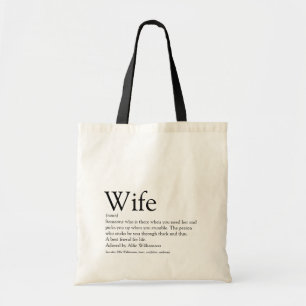 Tote Bag Définition de la meilleure femme du monde noir et 
