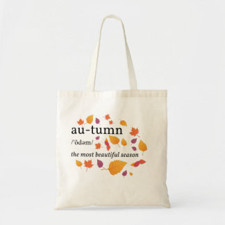 Tote Bag définition de l'automne