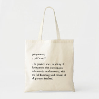 Tote Bag Définition Fourre-tout de Polyamory