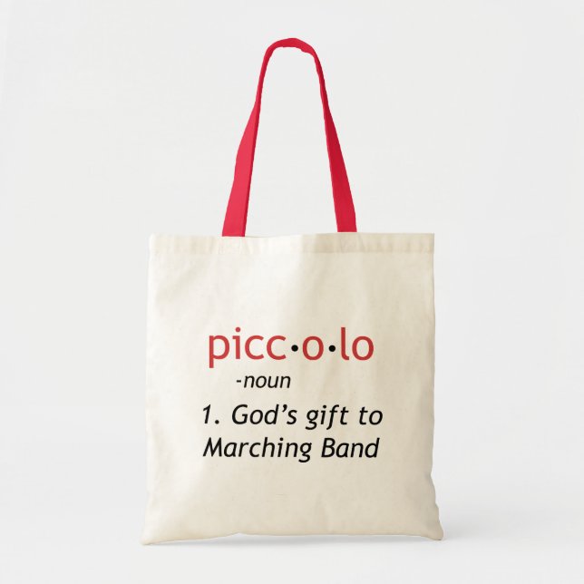 Tote Bag Définition Piccolo (Devant)