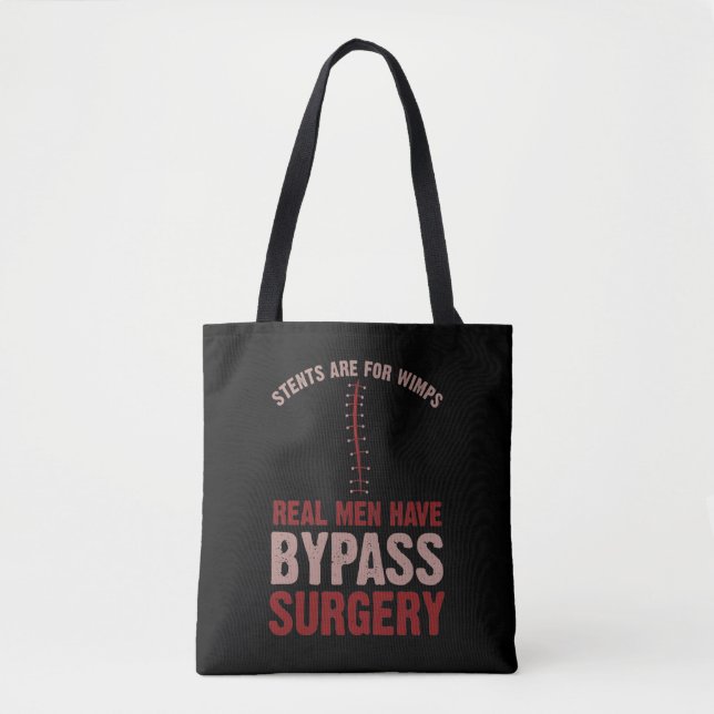 Tote Bag Dégagement amusant Contournement de la chirurgie c (Devant)