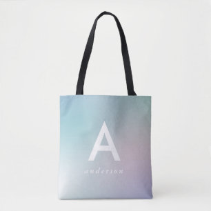 Tote Bag dégradé pastel moderne Abstrait