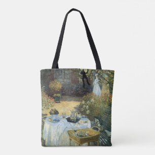 Tote Bag Déjeuner de Claude Monet, impressionnisme Vintage