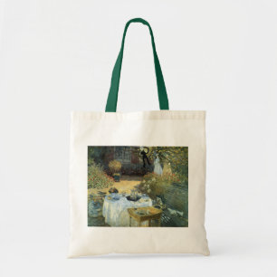 Tote Bag Déjeuner de Claude Monet, impressionnisme Vintage