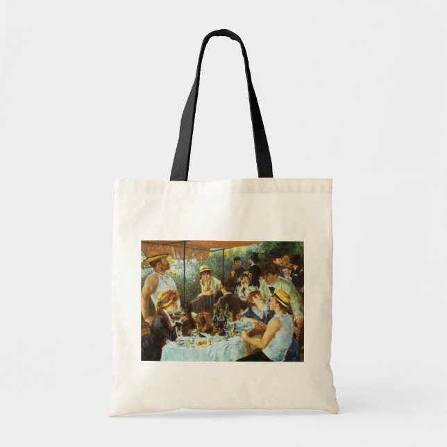 Tote Bag Déjeuner de la fête nautique par Pierre Renoir (Devant)