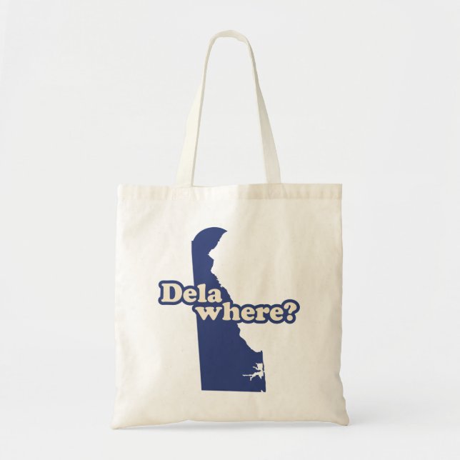 Tote Bag Dela-où ? (Devant)