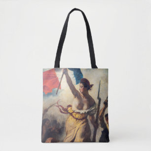 Tote Bag Delacroix - La Liberté guidant le peuple Gros plan