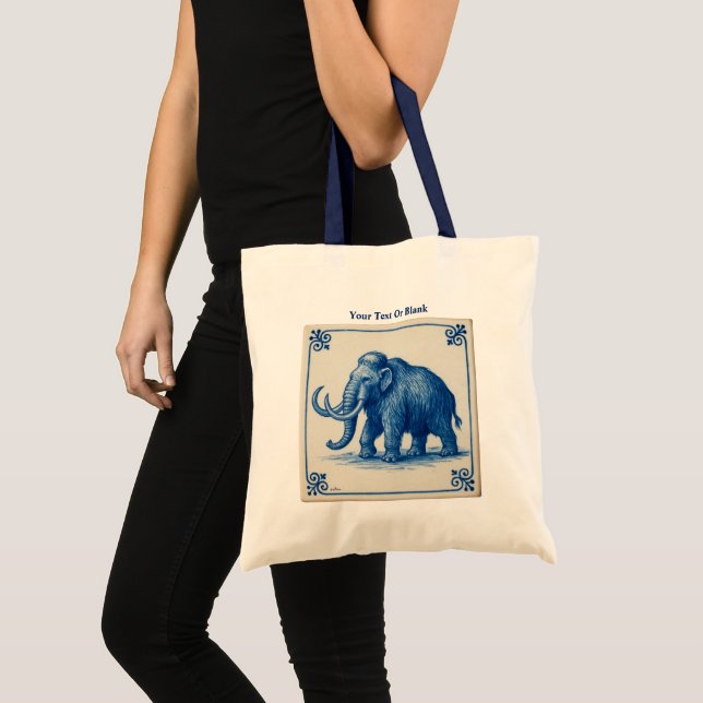 Tote Bag Delft Wooly Mammoth (Devant (produit))