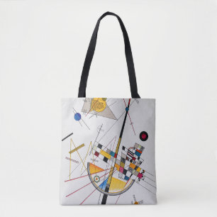 Tote Bag Délicate Tension N° 85, Wassily Kandinsky