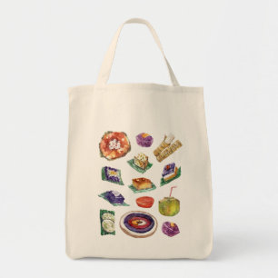 Tote Bag Délicatesses philippines de nourriture dans