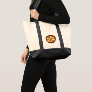 Tote Bag Délice de boule de Taro : Dessert taïwanais de fer