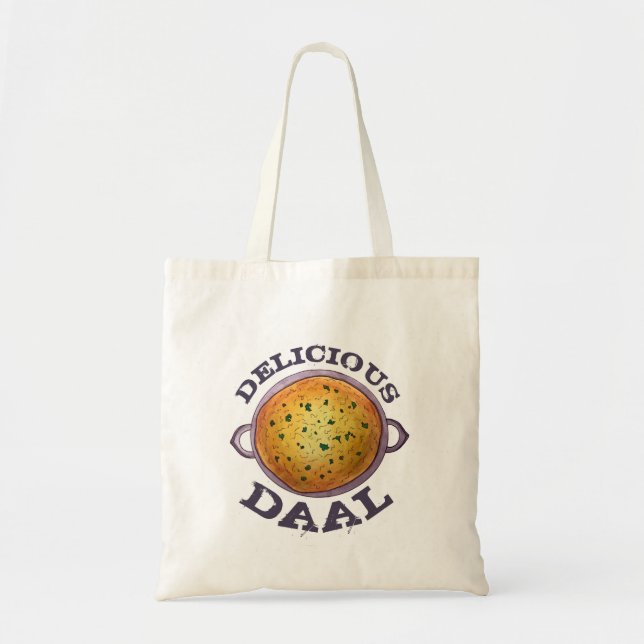 Tote Bag Délicieux Daal végétarien indien Red Lentil Dal (Devant)