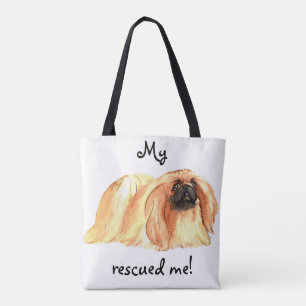 Tote Bag Délivrance Pekingese