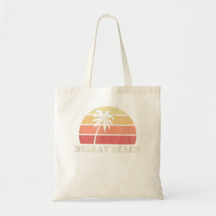 Tote Bag Delray Beach FL Vintage les années 70 Retro Throwb