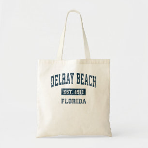 Tote Bag Delray Beach Floride FL Sports Vintage Design Mari