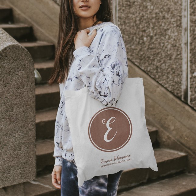 Tote Bag Demande de témoin de mariage personnalisée pour de (Créateur téléchargé)