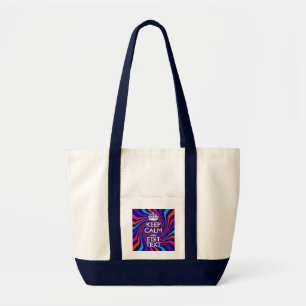 Tote Bag Demandez à votre calme persistant de dire sur une