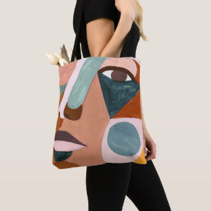 Tote Bag Demi de visage de Geo