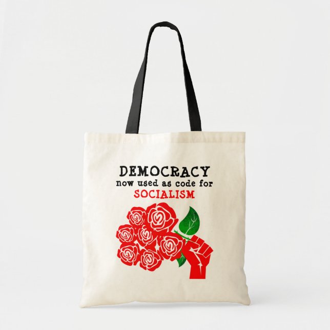 Tote Bag Democracy fourre-tout (Devant)