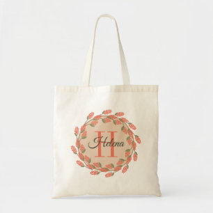 Tote Bag Demoiselle d'honneur de mariage de jardin floral