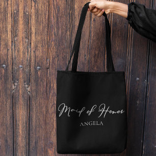 Tote Bag Demoiselle d'Honneur Mariage Personnalisé Chic Min