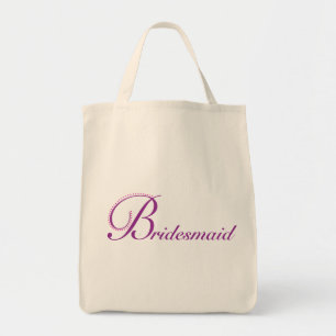 Tote Bag Demoiselle d'honneur savoureuse