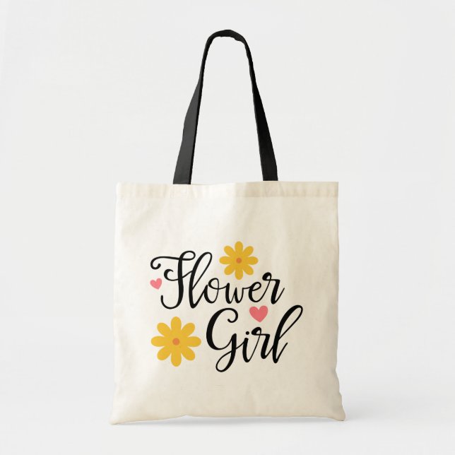 Tote Bag Demoiselle Fleur (Devant)