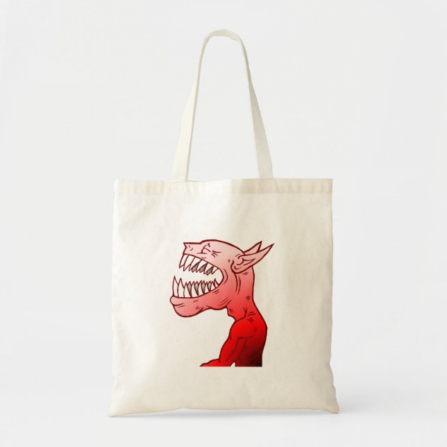 Tote Bag Démon heureux (Devant)