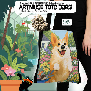 Tote Bag DENNY le Corgi
