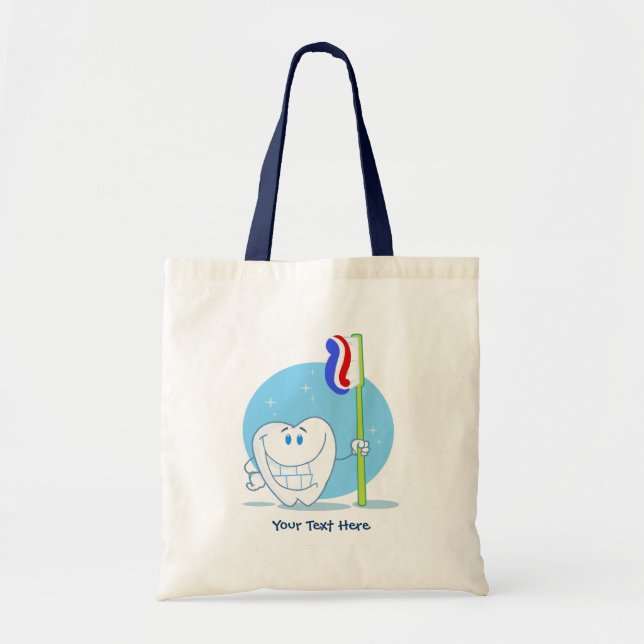 Tote Bag Dent (personnalisable) (Devant)