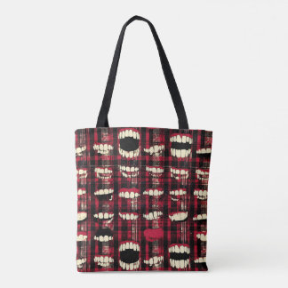 Tote Bag Dent plaid fourre-tout