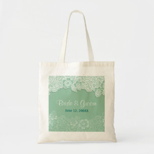 Tote Bag Dentelle de menthe Fourre-tout - Personnaliser