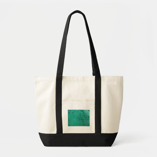 Tote Bag Dentelle turquoise (Devant)