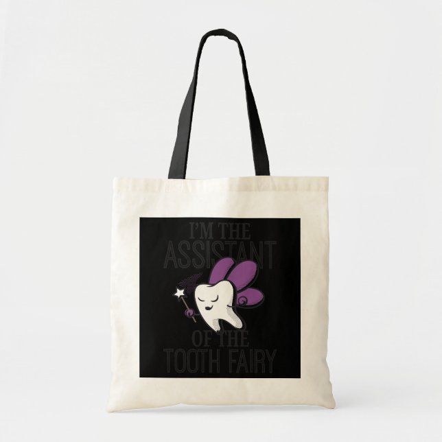 Tote Bag Dentiste dentaire Infirmière adjointe dentaire (Devant)