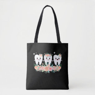 Tote Bag Dentiste Dental Assistant Oral Hygiéniste Dent