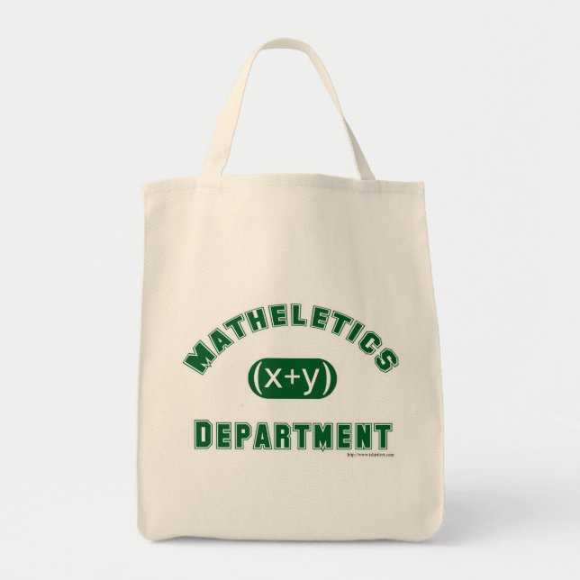 Tote Bag Département de mathlétisme (Devant)