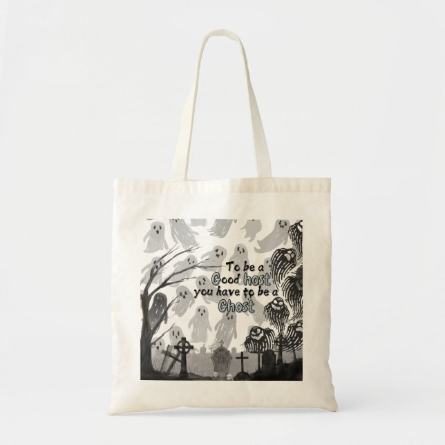 Tote Bag Déplaisant Halloween ! 🎃 (Devant)