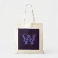Déplaisant Monogramme violet sur violet