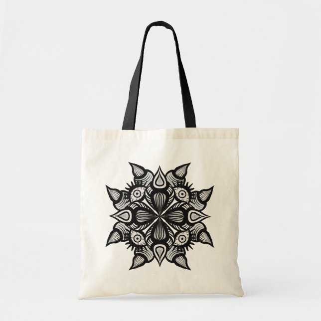 Tote Bag Déplaisant monstre yeux horreur goth esthétique so (Devant)
