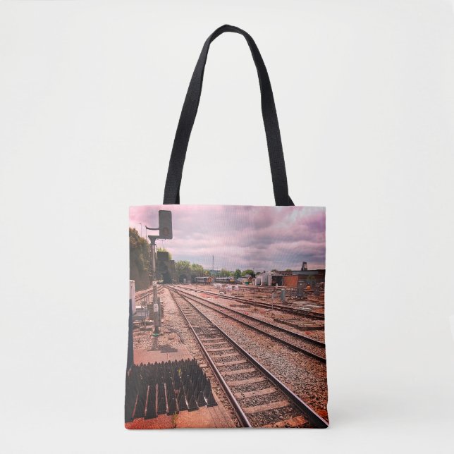 Tote Bag Dépôt ferroviaire (Devant)