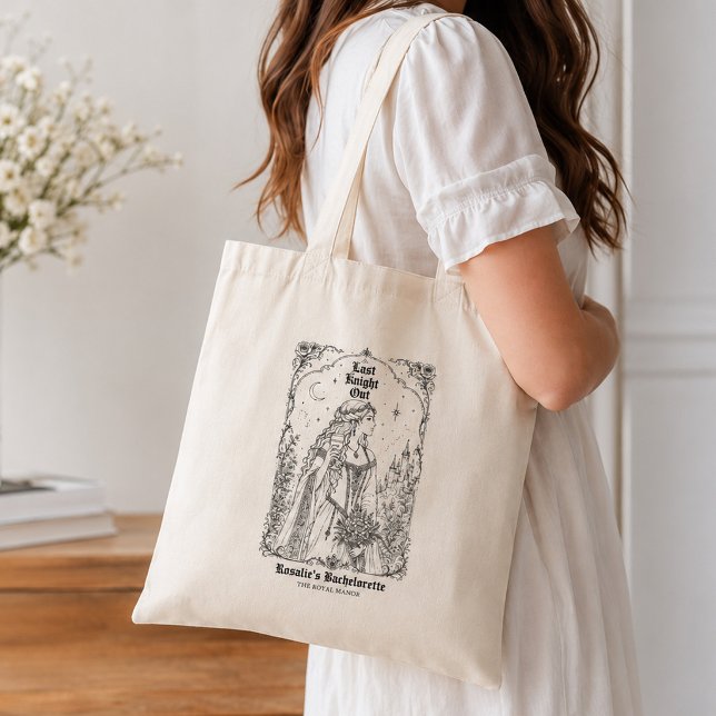 Tote Bag Dernier Chevalier Sorti Cadeau de l'Enterrement de (Créateur téléchargé)