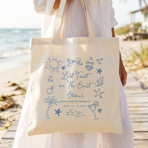 Tote Bag Dernier Toast sur la fête de Bachelorette de la pl