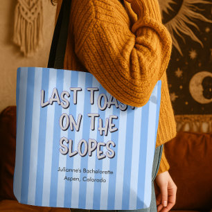 Tote Bag Dernier toast sur les pistes Bach Ski Trip