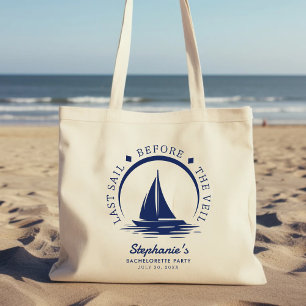 Tote Bag Dernière voile avant la soirée d'enterrement de vi