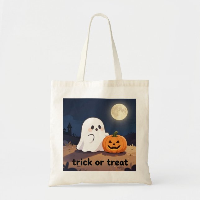 Tote Bag Des bonbons ou un sort  (Devant)