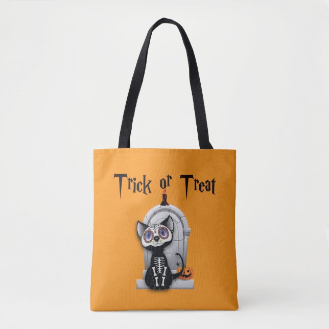 Tote Bag Des bonbons ou un sort (Devant)
