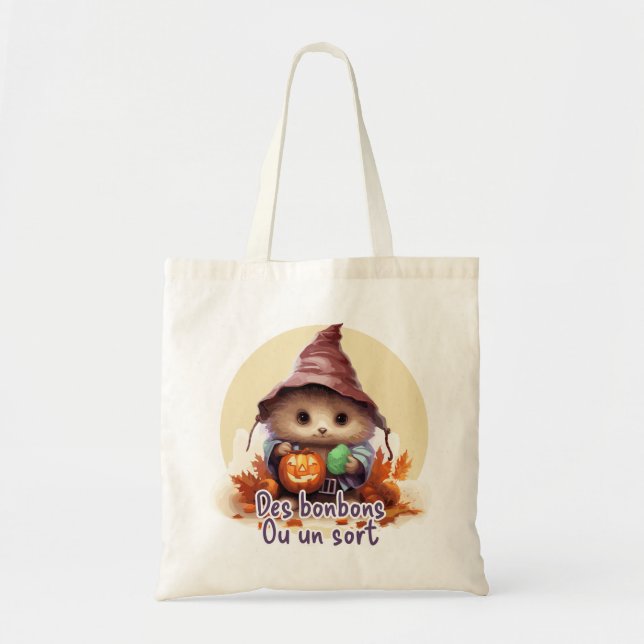 Tote Bag Des bonbons ou un sort (Devant)