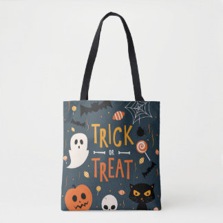Tote Bag Des bonbons ou un sort Halloween