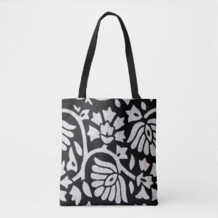 Tote Bag Des bouquets de plantes et de fleurs abstraits sur