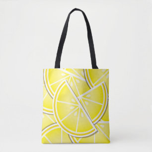Tote Bag Des coins de citron funky !